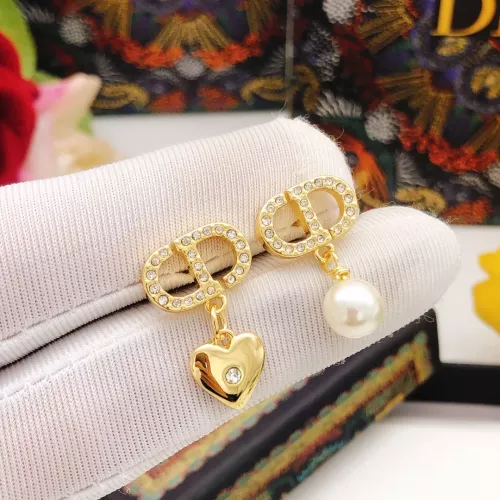 Replica Christian Dior Earrings For Women #1301108 $27.00 USD for Wholesale