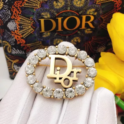 Replica Christian Dior Brooches For Women #1301221 $29.00 USD for Wholesale