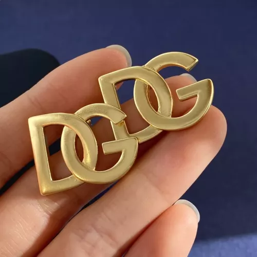 Replica Dolce & Gabbana D&G Earrings For Women #1301313 $25.00 USD for Wholesale