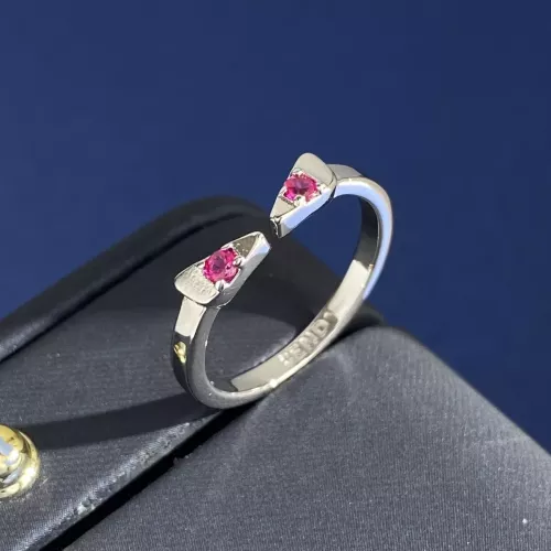 Wholesale Fendi Rings #1301335 $25.00 USD, Wholesale Quality Replica Fendi Rings