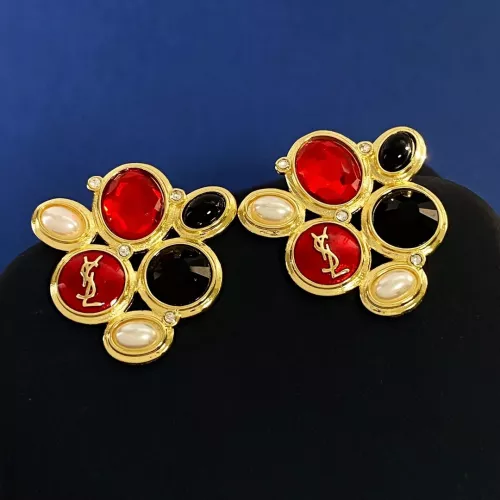 Wholesale Yves Saint Laurent YSL Earrings For Women #1301339 $29.00 USD, Wholesale Quality Replica Yves Saint Laurent YSL Earrings