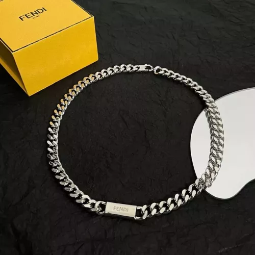 Wholesale Fendi Necklaces #1301360 $45.00 USD, Wholesale Quality Replica Fendi Necklaces