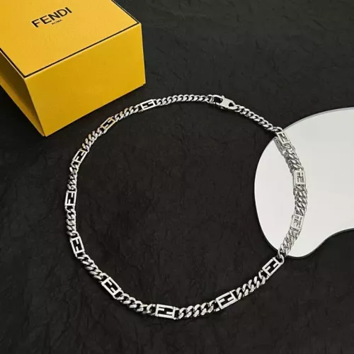 Wholesale Fendi Necklaces #1301362 $64.00 USD, Wholesale Quality Replica Fendi Necklaces