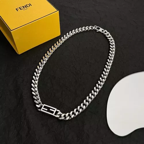 Wholesale Fendi Necklaces #1301364 $48.00 USD, Wholesale Quality Replica Fendi Necklaces
