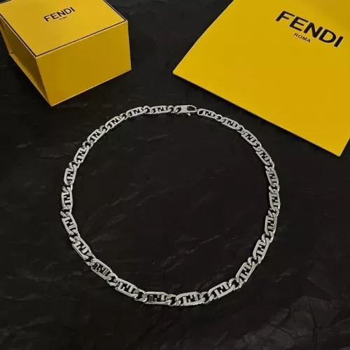 Wholesale Fendi Necklaces #1301367 $72.00 USD, Wholesale Quality Replica Fendi Necklaces
