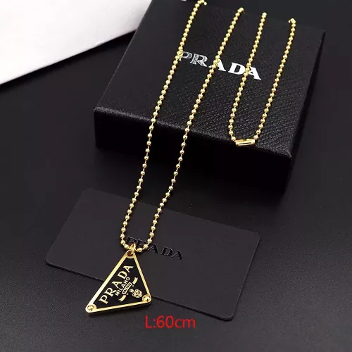 Wholesale Prada Necklaces #1301464 $25.00 USD, Wholesale Quality Replica Prada Necklaces