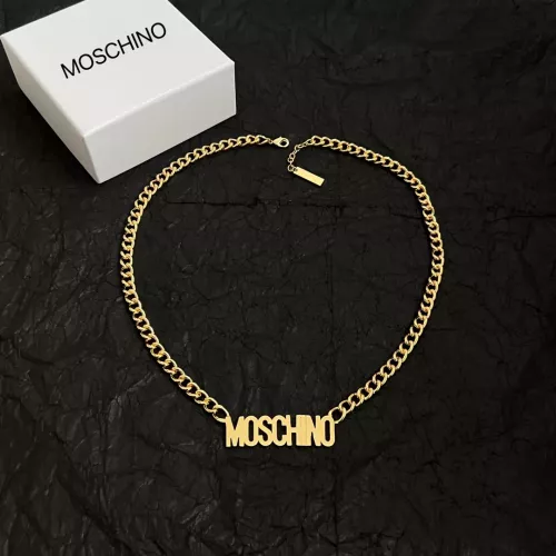 Wholesale Moschino Necklaces #1301546 $42.00 USD, Wholesale Quality Replica Moschino Necklaces