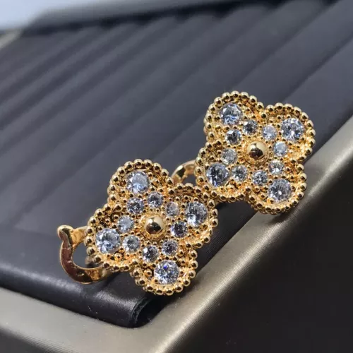 Wholesale Van Cleef &amp; Arpels Earrings For Women #1301571 $32.00 USD, Wholesale Quality Replica Van Cleef &amp; Arpels Earrings