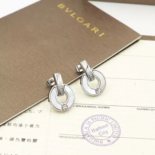 Wholesale Bvlgari Earrings For Women #1301579 $25.00 USD, Wholesale Quality Replica Bvlgari Earrings