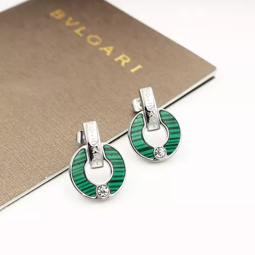 Wholesale Bvlgari Earrings For Women #1301582 $25.00 USD, Wholesale Quality Replica Bvlgari Earrings