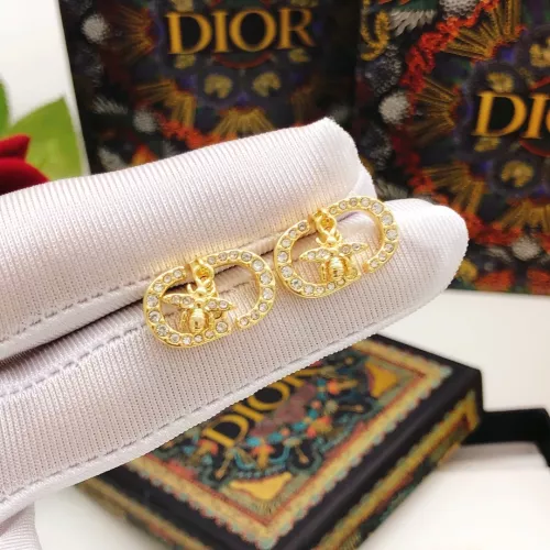 Replica Christian Dior Earrings For Women #1301601 $27.00 USD for Wholesale