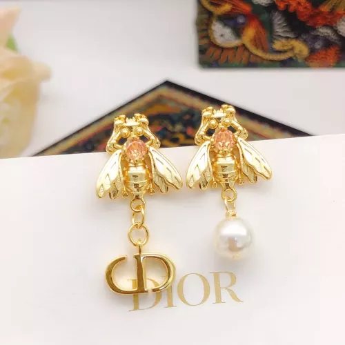 Wholesale Christian Dior Earrings For Women #1301604 $27.00 USD, Wholesale Quality Replica Christian Dior Earrings