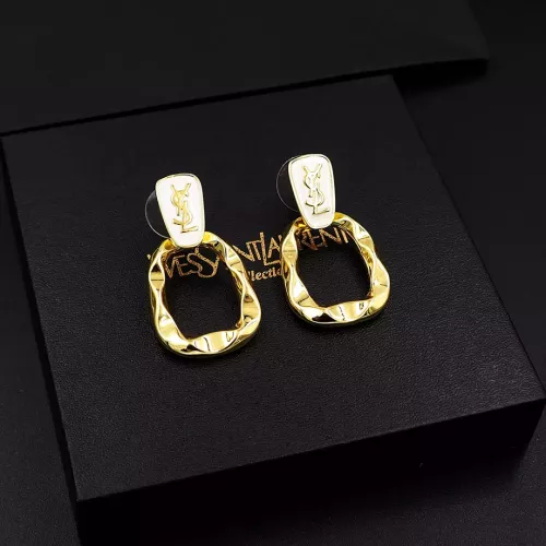 Wholesale Yves Saint Laurent YSL Earrings For Women #1301667 $25.00 USD, Wholesale Quality Replica Yves Saint Laurent YSL Earrings