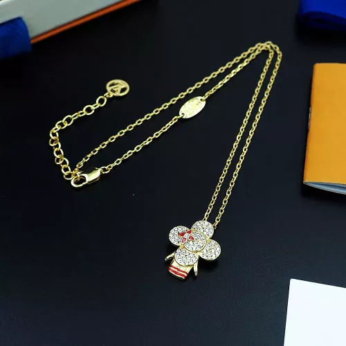 Wholesale Louis Vuitton Necklaces #1301712 $25.00 USD, Wholesale Quality Replica Louis Vuitton Necklaces