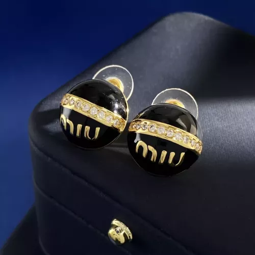 Wholesale MIU MIU Earrings For Women #1301731 $29.00 USD, Wholesale Quality Replica MIU MIU Earrings