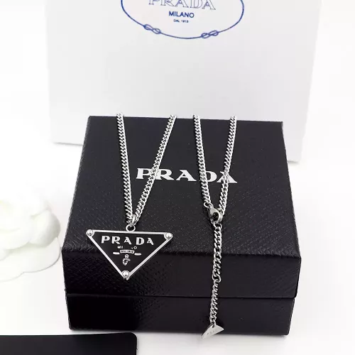Wholesale Prada Necklaces #1301738 $25.00 USD, Wholesale Quality Replica Prada Necklaces