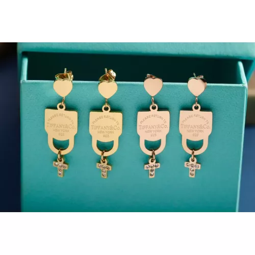 Replica Tiffany Earrings For Women #1301767 $32.00 USD for Wholesale