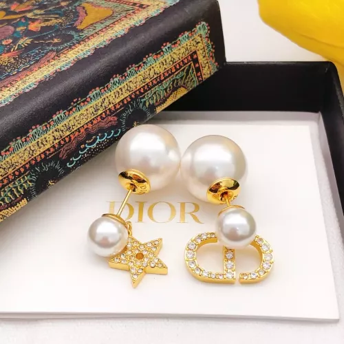 Wholesale Christian Dior Earrings For Women #1301969 $27.00 USD, Wholesale Quality Replica Christian Dior Earrings