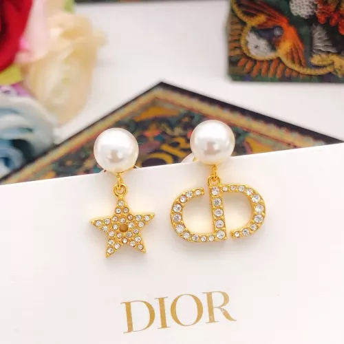 Replica Christian Dior Earrings For Women #1301969 $27.00 USD for Wholesale