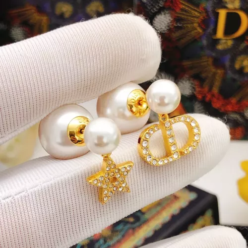 Replica Christian Dior Earrings For Women #1301969 $27.00 USD for Wholesale