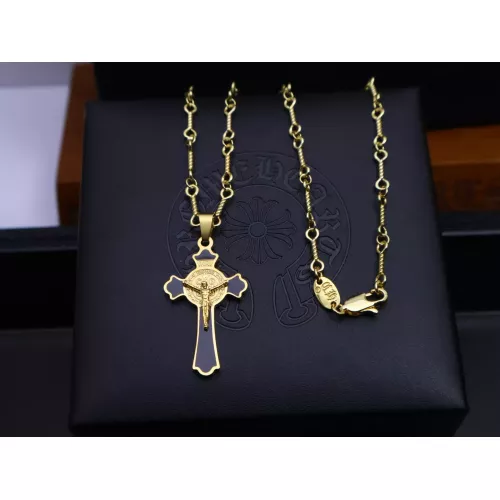 Wholesale Chrome Hearts Necklaces #1302013 $42.00 USD, Wholesale Quality Replica Chrome Hearts Necklaces
