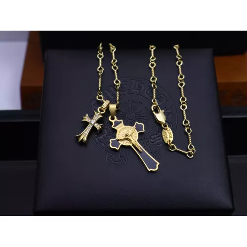 Wholesale Chrome Hearts Necklaces #1302017 $48.00 USD, Wholesale Quality Replica Chrome Hearts Necklaces