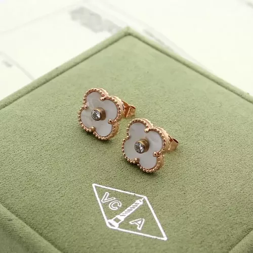 Wholesale Van Cleef &amp; Arpels Earrings For Women #1302037 $27.00 USD, Wholesale Quality Replica Van Cleef &amp; Arpels Earrings