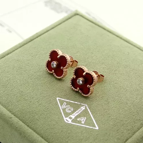 Wholesale Van Cleef &amp; Arpels Earrings For Women #1302039 $27.00 USD, Wholesale Quality Replica Van Cleef &amp; Arpels Earrings