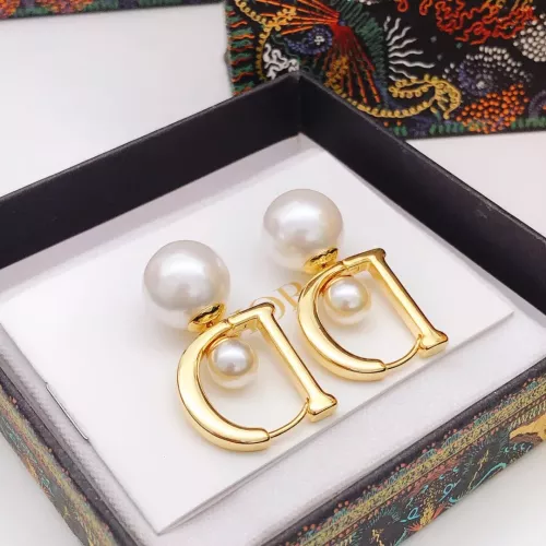 Wholesale Christian Dior Earrings For Women #1302084 $27.00 USD, Wholesale Quality Replica Christian Dior Earrings