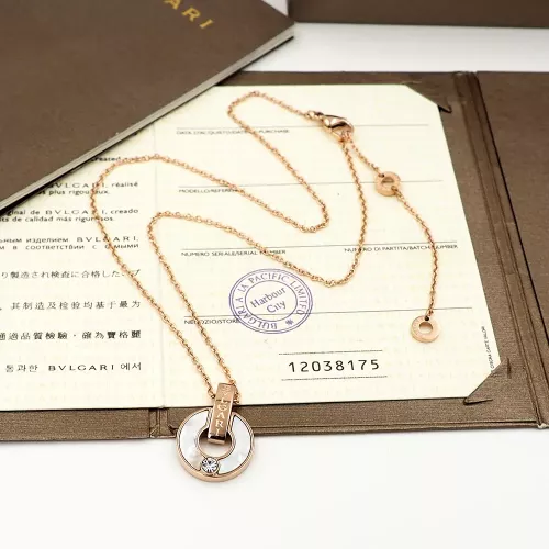 Wholesale Bvlgari Necklaces #1302097 $25.00 USD, Wholesale Quality Replica Bvlgari Necklaces