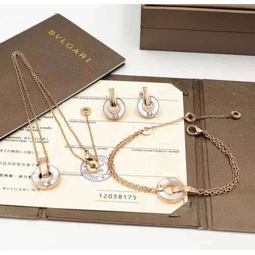 Wholesale Bvlgari Jewelry Set For Women #1302114 $60.00 USD, Wholesale Quality Replica Bvlgari Jewelry Set