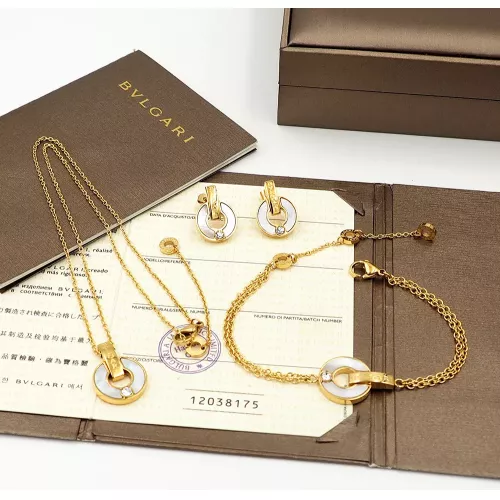 Wholesale Bvlgari Jewelry Set For Women #1302115 $60.00 USD, Wholesale Quality Replica Bvlgari Jewelry Set