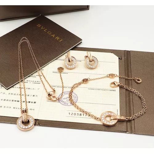 Wholesale Bvlgari Jewelry Set For Women #1302119 $68.00 USD, Wholesale Quality Replica Bvlgari Jewelry Set