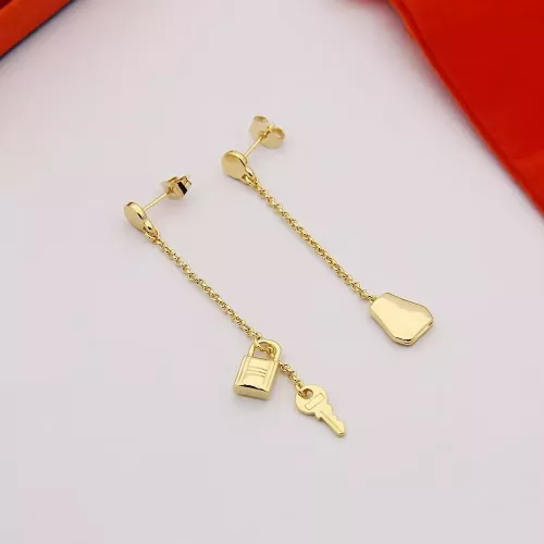 Wholesale Hermes Earrings For Women #1302344 $25.00 USD, Wholesale Quality Replica Hermes Earrings