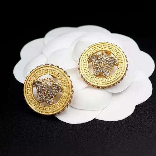 Wholesale Versace Earrings For Women #1302449 $25.00 USD, Wholesale Quality Replica Versace Earrings