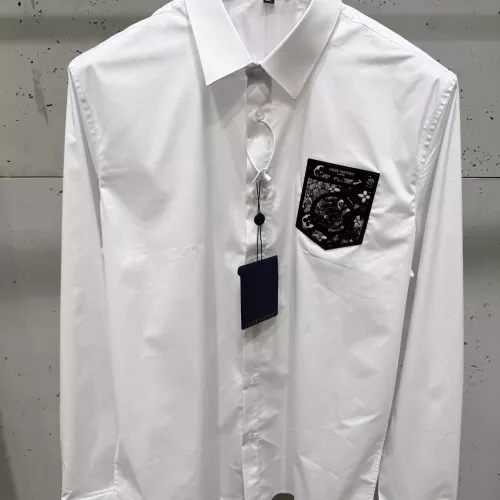 Wholesale Louis Vuitton LV Shirts Long Sleeved For Men #1302500 $64.00 USD, Wholesale Quality Replica Louis Vuitton LV Shirts