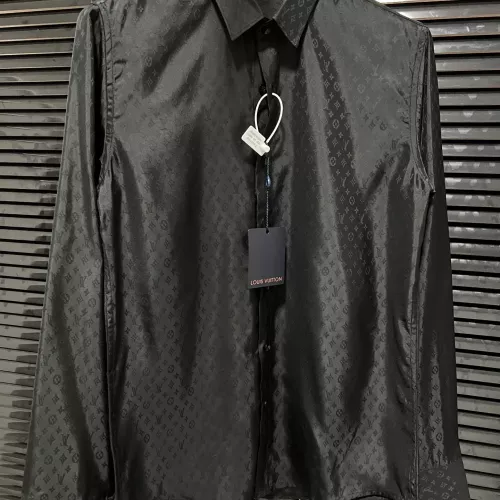 Wholesale Louis Vuitton LV Shirts Long Sleeved For Men #1302505 $64.00 USD, Wholesale Quality Replica Louis Vuitton LV Shirts