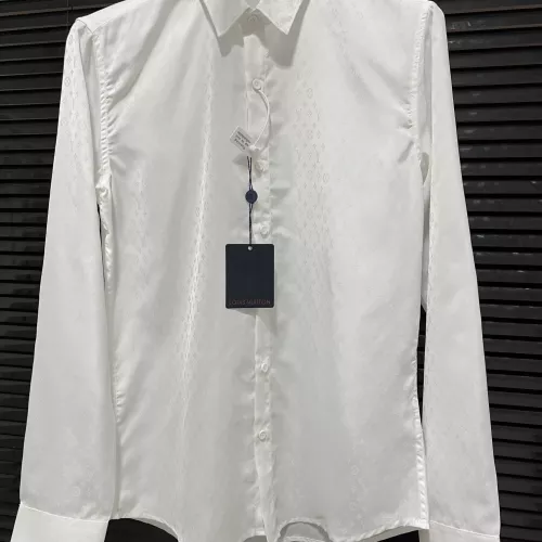 Wholesale Louis Vuitton LV Shirts Long Sleeved For Men #1302506 $64.00 USD, Wholesale Quality Replica Louis Vuitton LV Shirts