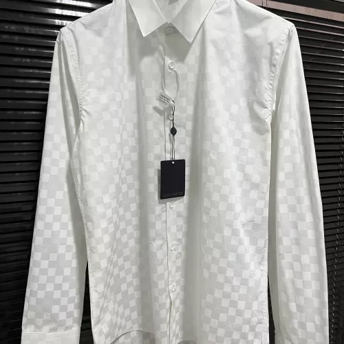 Wholesale Louis Vuitton LV Shirts Long Sleeved For Men #1302508 $64.00 USD, Wholesale Quality Replica Louis Vuitton LV Shirts