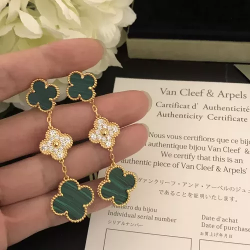 Wholesale Van Cleef &amp; Arpels Earrings For Women #1302531 $40.00 USD, Wholesale Quality Replica Van Cleef &amp; Arpels Earrings