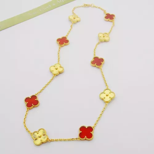 Wholesale Van Cleef &amp; Arpels Necklaces For Women #1302547 $42.00 USD, Wholesale Quality Replica Van Cleef &amp; Arpels Necklaces