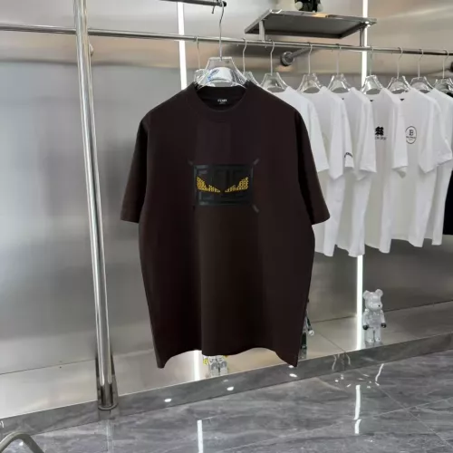 Wholesale Fendi T-Shirts Short Sleeved For Unisex #1302628 $39.00 USD, Wholesale Quality Replica Fendi T-Shirts