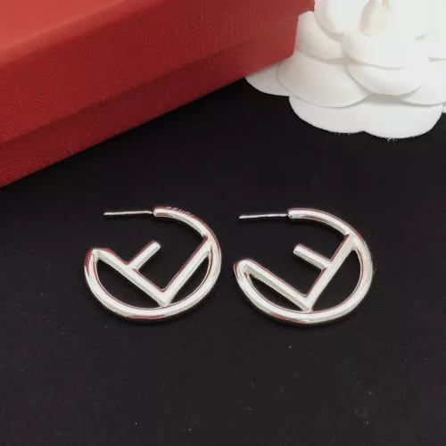 Wholesale Fendi Earrings For Women #1302760 $29.00 USD, Wholesale Quality Replica Fendi Earrings
