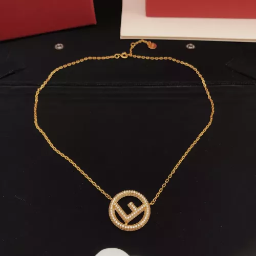 Wholesale Fendi Necklaces #1302761 $29.00 USD, Wholesale Quality Replica Fendi Necklaces