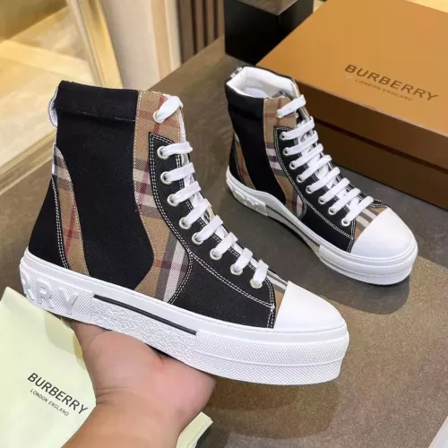 Wholesale Burberry High Tops Shoes For Women #1302888 $105.00 USD, Wholesale Quality Replica Burberry High Tops Shoes