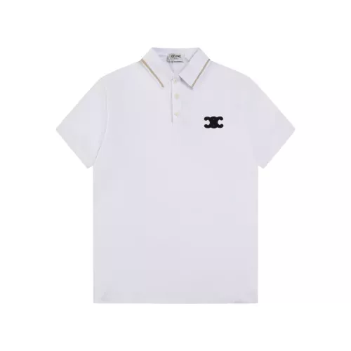 Wholesale Celine T-Shirts Short Sleeved For Men #1302977 $40.00 USD, Wholesale Quality Replica Celine T-Shirts
