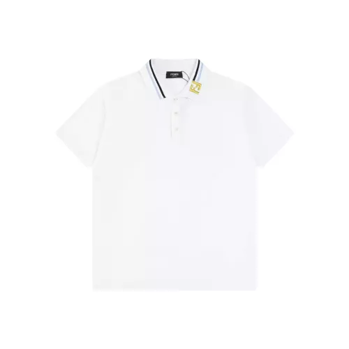Wholesale Fendi T-Shirts Short Sleeved For Men #1302980 $40.00 USD, Wholesale Quality Replica Fendi T-Shirts
