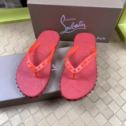 Wholesale Christian Louboutin CL Slippers For Men #1303009 $56.00 USD, Wholesale Quality Replica Christian Louboutin CL Slippers