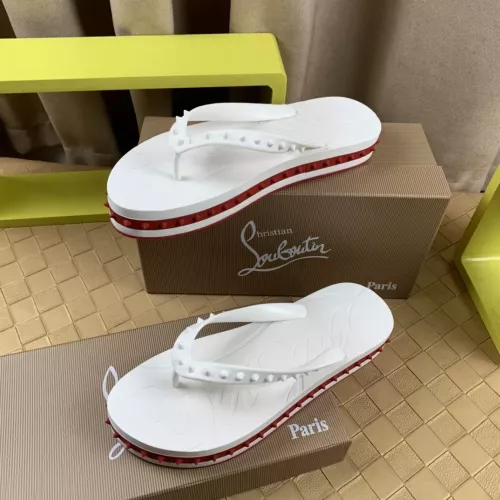 Replica Christian Louboutin CL Slippers For Men #1303022 $64.00 USD for Wholesale