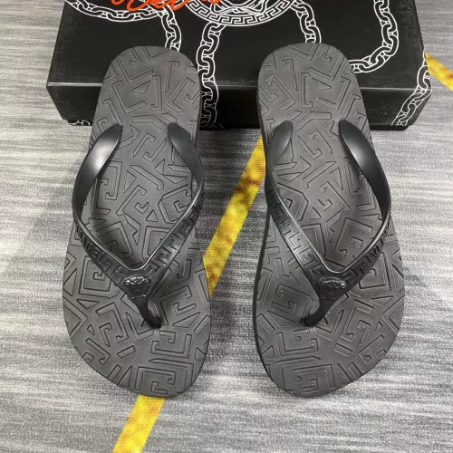 Wholesale Versace Slippers For Men #1303045 $45.00 USD, Wholesale Quality Replica Versace Slippers